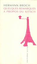 Quelques remarques à propos du kitsch [ancienne édition]